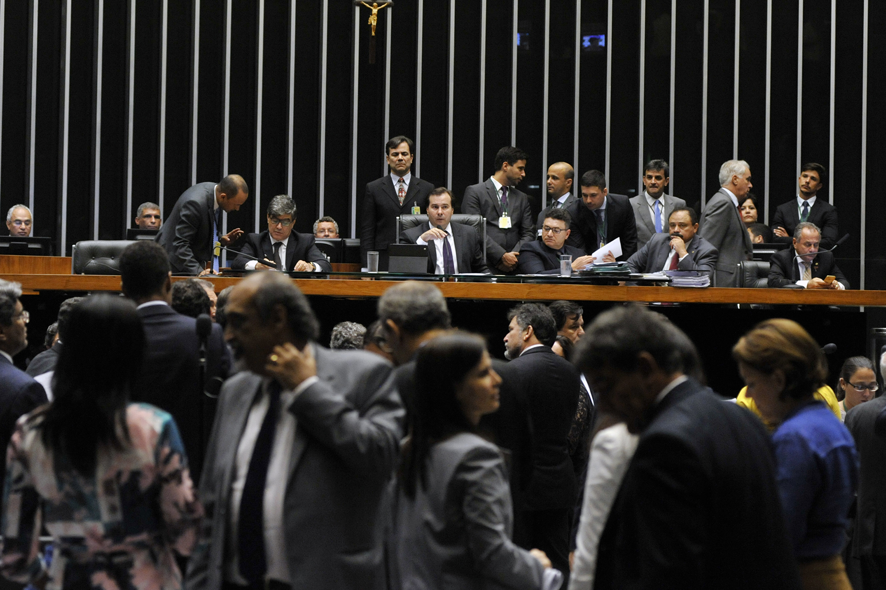 Votação do projeto anti-corrupção na Câmara