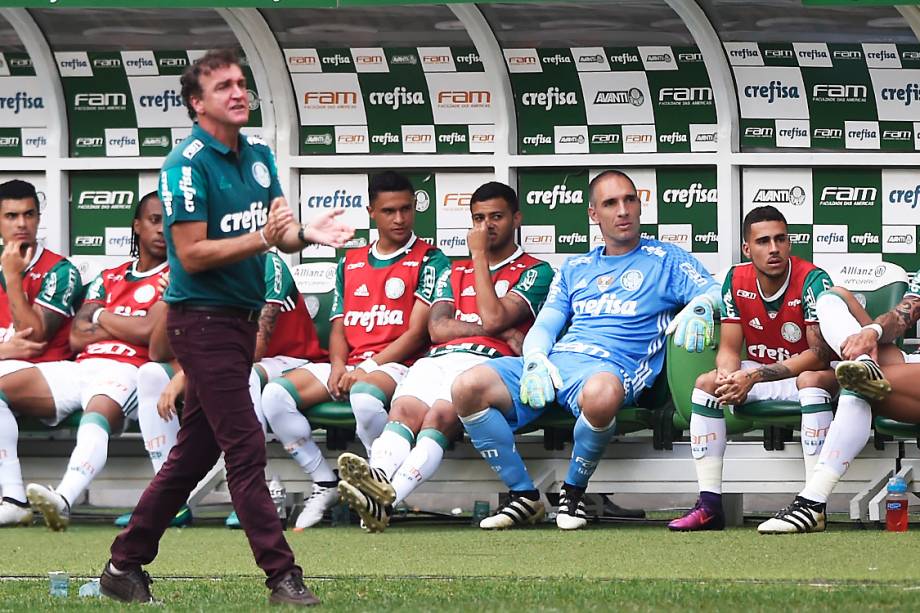 <span>Partida entre</span><span> Palmeiras e Chapecoense, pela penúltima rodada do Brasileirão, em São Paulo</span>