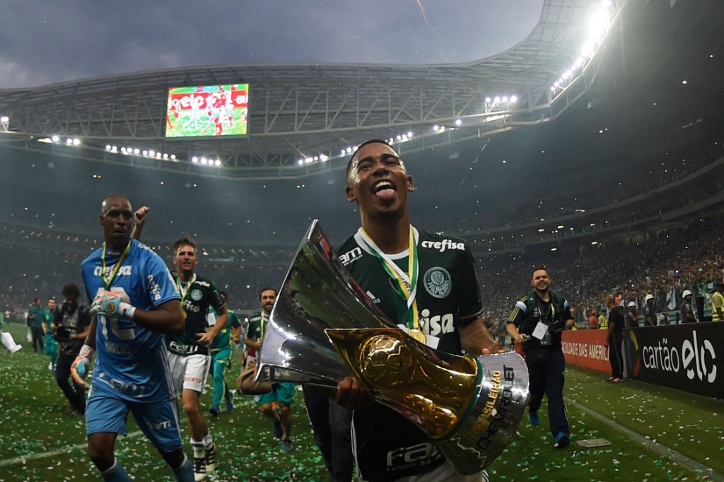 Palmeiras comemora título do Brasileirão
