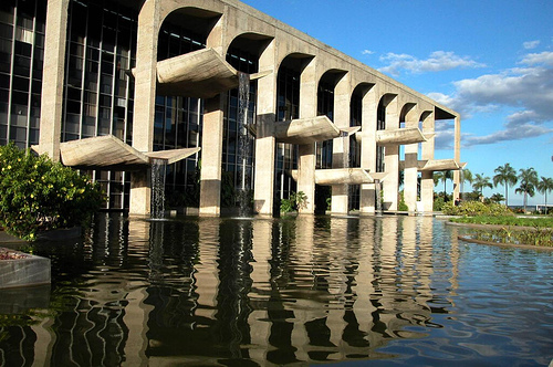 Edifício Matarazzo, sede da Prefeitura de São Paulo, no Viaduto do Chá