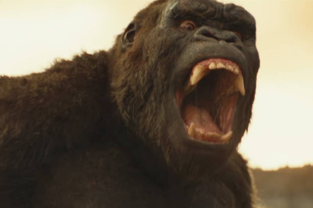 Cena do filme 'Kong: A Ilha da Caveira'