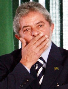 Lula flagrado num bom momento
