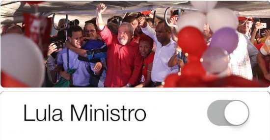 Lula ministro nao montagem