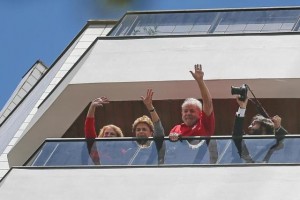 Lula, Marisa e Dilma em São Bernardo