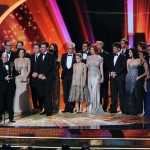 Matthew Weiner e o elenco de Mad Men