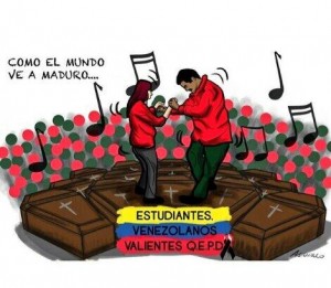 Maduro baila sobre cadáveres