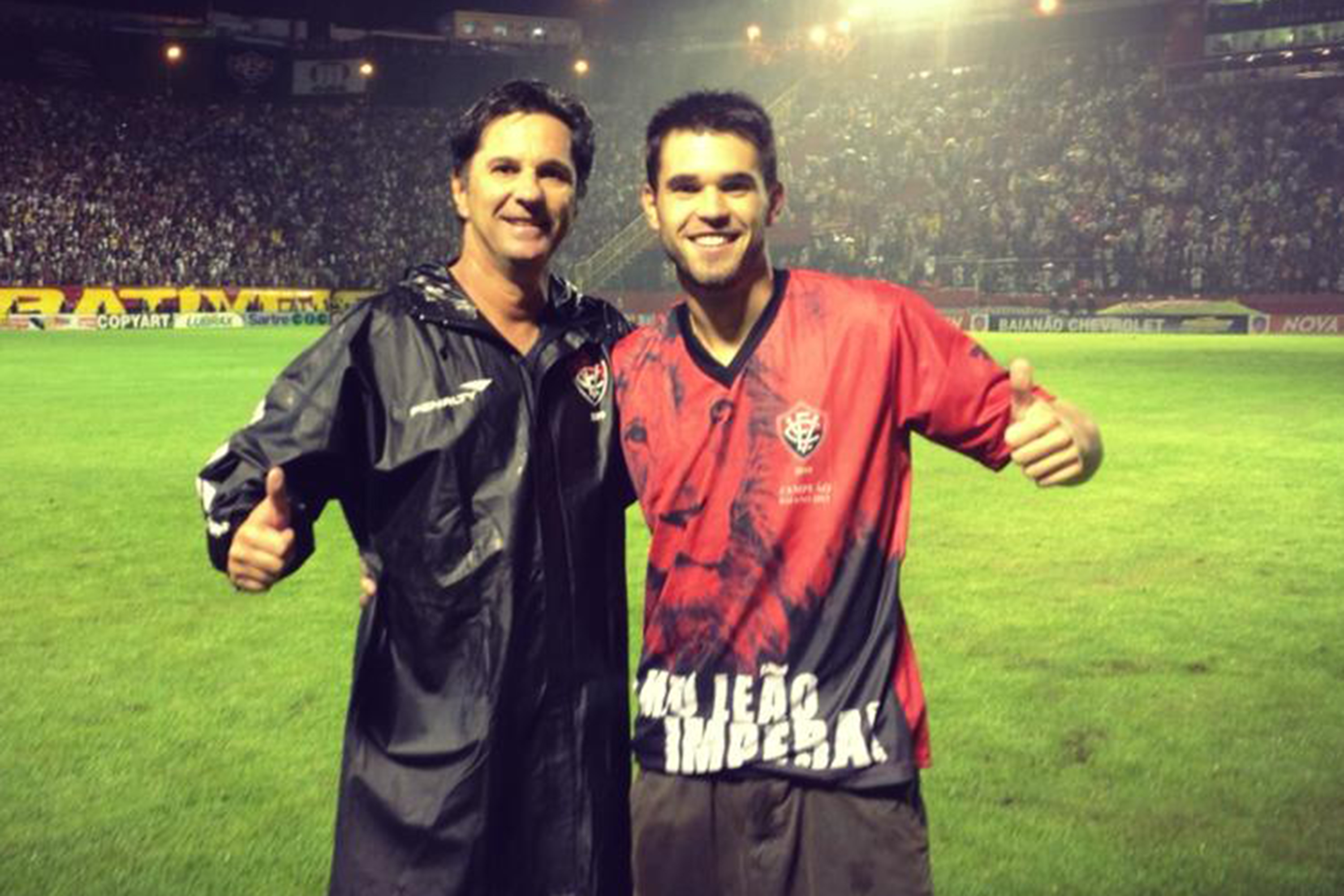 Matheus Sarolli e Caio Júnior