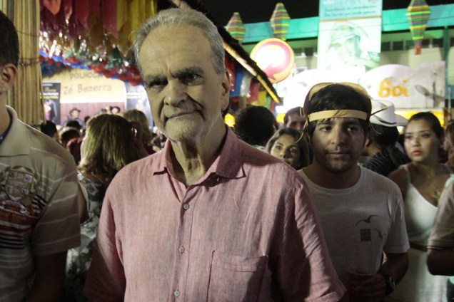 Maurício Kubrusly na festa de São João de Campina Grande, em 2012