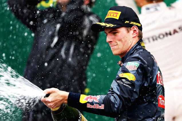 Max Verstappen, de apenas 19 anos, foi a grande sensação do GP do Brasil e chegou na terceira colocação