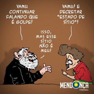 Mendonca golpe sitio charge