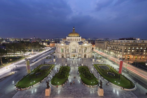 Cidade do México, onde a ocupação de espaços públicos está mais intensa
