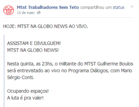 MTST GloboNews