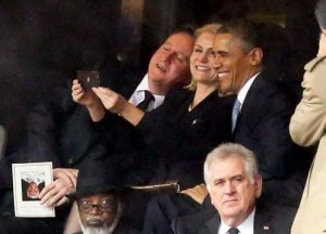 Obama premie selfie