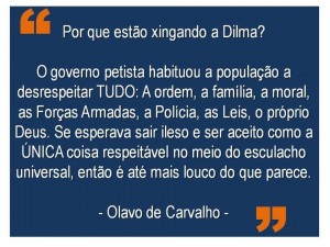 Olavo de Dilma