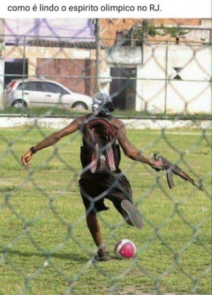 olimpico bandido armado