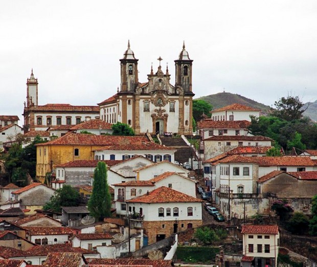 Paisagem de Ouro Preto, em Minas Gerais, um dos locais tombados pelo Iphan (Foto Bruno Geni / Governo de Minas Gerais / Divulgação)