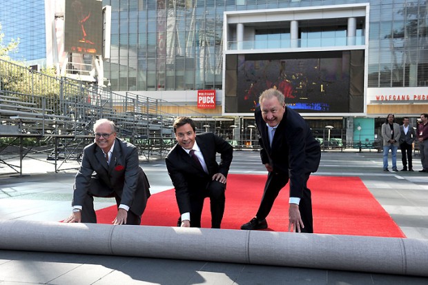 John Shaffner, Jimmy Fallon e Don Mischer (Photo By: Frazer Harrison/Getty)