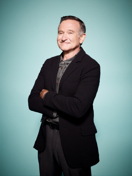 Robin Williams em imagem promocional de 'The Crazy Ones' (Foto: Art Streiber/CBS)