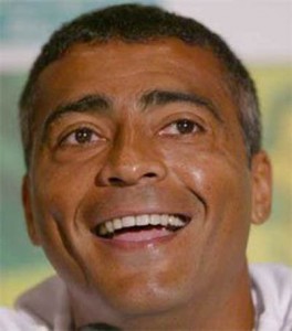 Romário:apoio no segundo turno