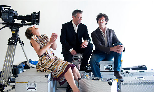 Tamsin Greig, Matt LeBlanc e Stephen Mangan