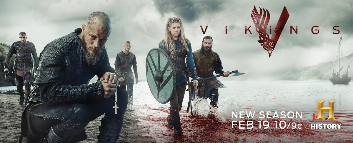 Cartazes de ‘Vikings’ e ‘Glee’