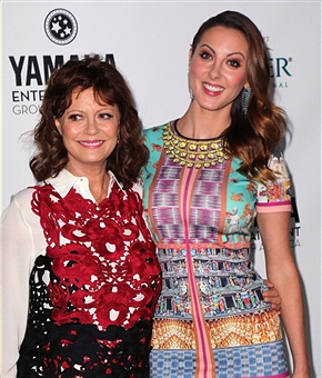 Susan Sarandon e sua filha Eva Martino