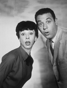 Ann e Jerry Paris em 'The Dick Van Dyke Show' (Foto: CBS/Arquivo)