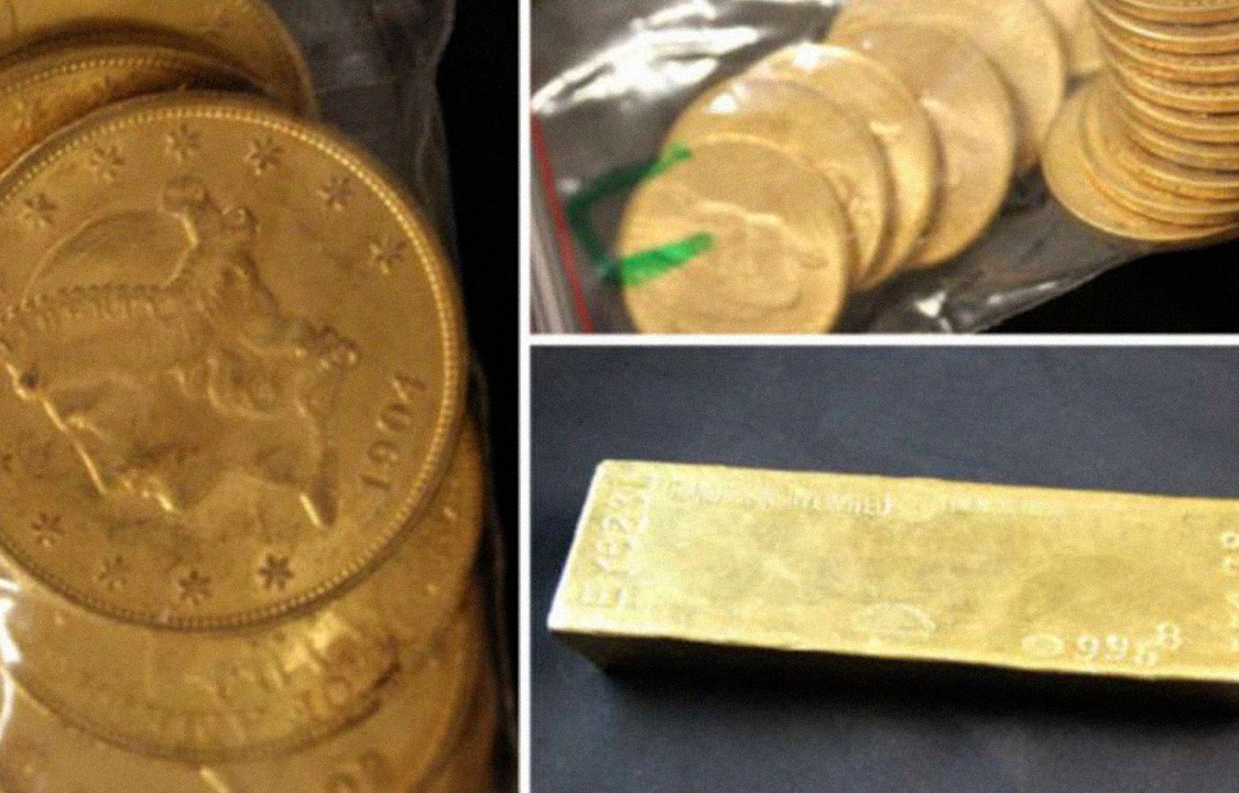 Francês herda casa e encontra 100kg de ouro
