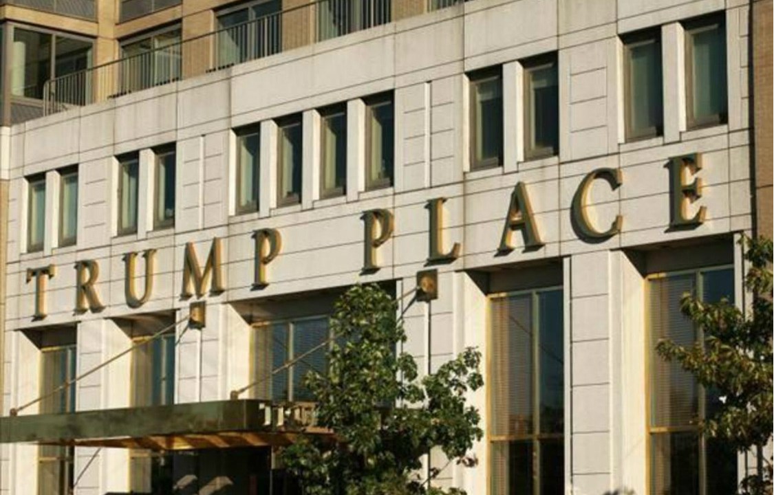 O edifício Trump Place, em Nova York