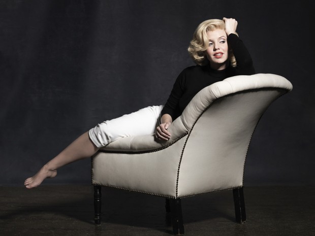 Kelli como Marilyn (Fotos: Lifetime)