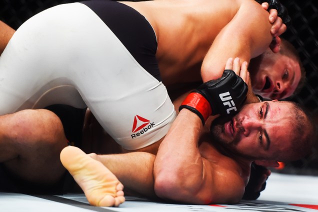 Thales Leites enfrenta Krzysztof Jotko, na terceira luta do card principal do UFC Fight Night, realizado no Ginásio do Ibirapuera, em São Paulo(SP) - 20/11/2016