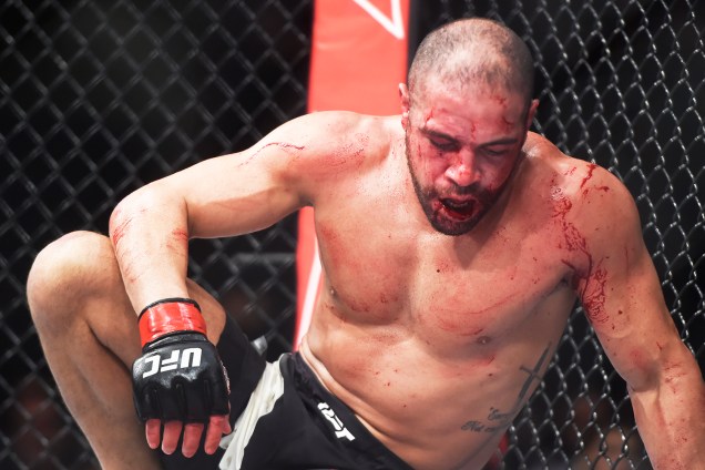 Thales Leites é derrotado por Krzysztof Jotko, na terceira luta do card principal do UFC Fight Night, realizado no Ginásio do Ibirapuera, em São Paulo(SP) - 20/11/2016