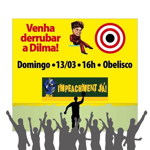 Venha derrubar a Dilma foto