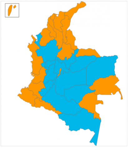 votação colômbia
