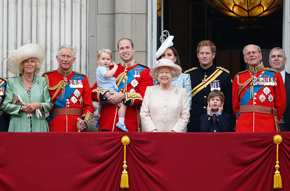 A família real britânica (Foto: Max Mumby/Indigo/Getty)