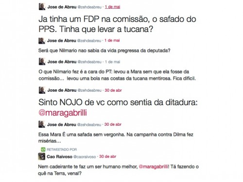 Ze de Abreu contra Mara