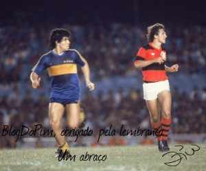Zico e Maradona
