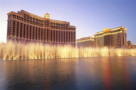 Os luxuosos Bellagio e Caesars Palaces, em Las Vegas, foram cenário para grandes blockbusters, como 'Onze Homens e Um Segredo', de Steven Soderbergh, 'Se Beber Não Case', de Todd Phillips, e 'Rain Man', de BarryLevinson.
