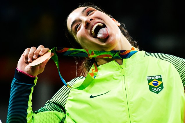 Mayra Aguiar vence cubana e é bronze na Rio-2016 - 11/08/2016