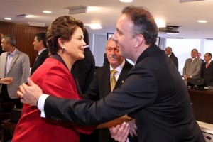 Dilma e o seu novo ministro