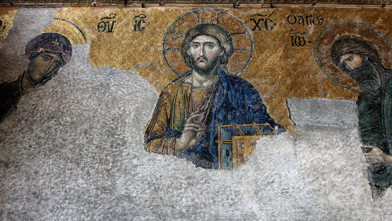 Jesus Cristo na Hagia Sophia