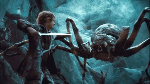 Um hobbit em palpos (ou papos) de aranha