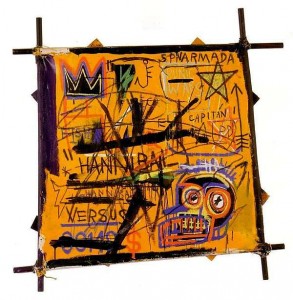 Quadro 'Hannibal', de Jean-Michel Basquiat