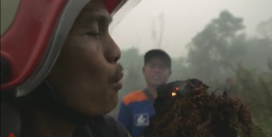 Cena do documentário "Heart of the Haze", do Channel NewsAsia
