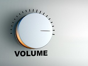 bot&atilde;o de volume