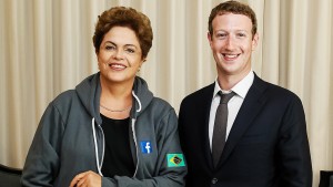 Cidade do Panamá - Panamá, 10/04/2015. Presidenta Dilma Rousseff durante encontro com Presidente do Facebook, Mark Zuckerberg. Foto: Roberto Stuckert Filho/PR