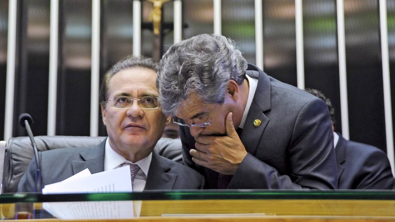 Renan Calheiros e Jorge Viana