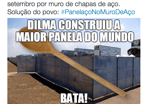 Coluna, Os militares estão nus