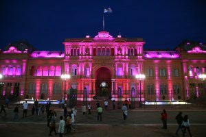 Casa Rosada, sede da presidência argentina.