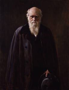 Retrato de Charles Darwin, cópia feita em 1883 por John Collier, National Portrait Gallery, Londres